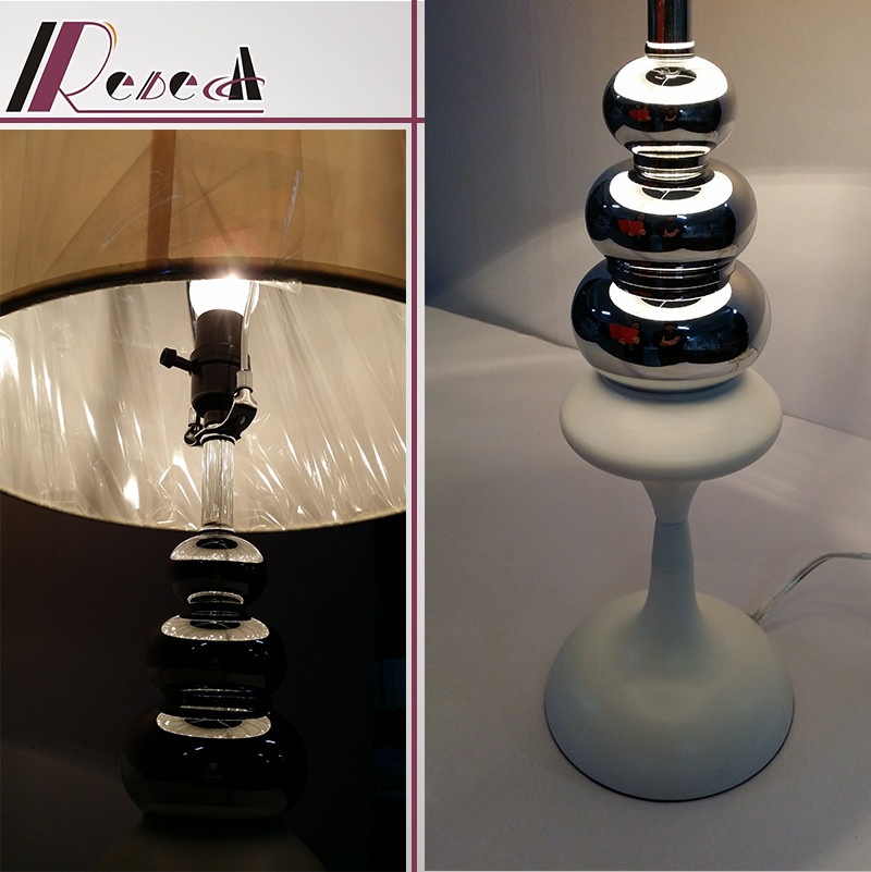 Guzhen Rebecca Lighting Morden Table Lamp Decorete Table Lamp Fabric Shade