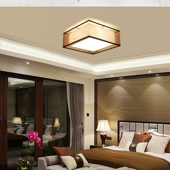 The Main Bedroom Lighting Iron Ceiling Lamp for Living Room
