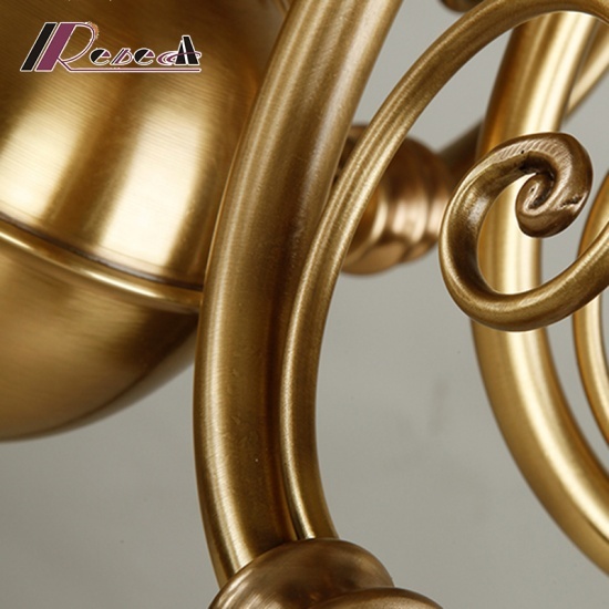 Modern Luxurious Adjustable Brass Chandlier for Cashier Counter