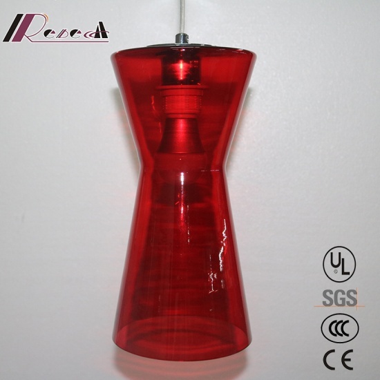 Modern Red Glass High Quality Pendant Lamp for Bar