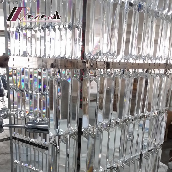Modern Luxury Crystal Candle Pendant Lamp Chandelier for Hotel